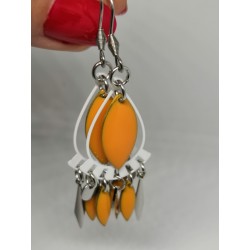 Boucles d'oreilles /  orange