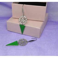 Boucles d'oreilles / ROSACE...