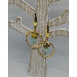 Boucles d'oreilles / CROIX...