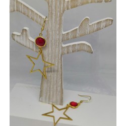 Boucles d'oreilles / ETOILE...