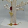 Boucles d'oreilles / OEIL EGYPTIEN / ROUGE