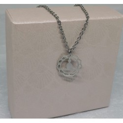Pendentif / BOUDDHA / ACIER...