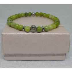 Bracelet / PERIDOT / BOUDDHA