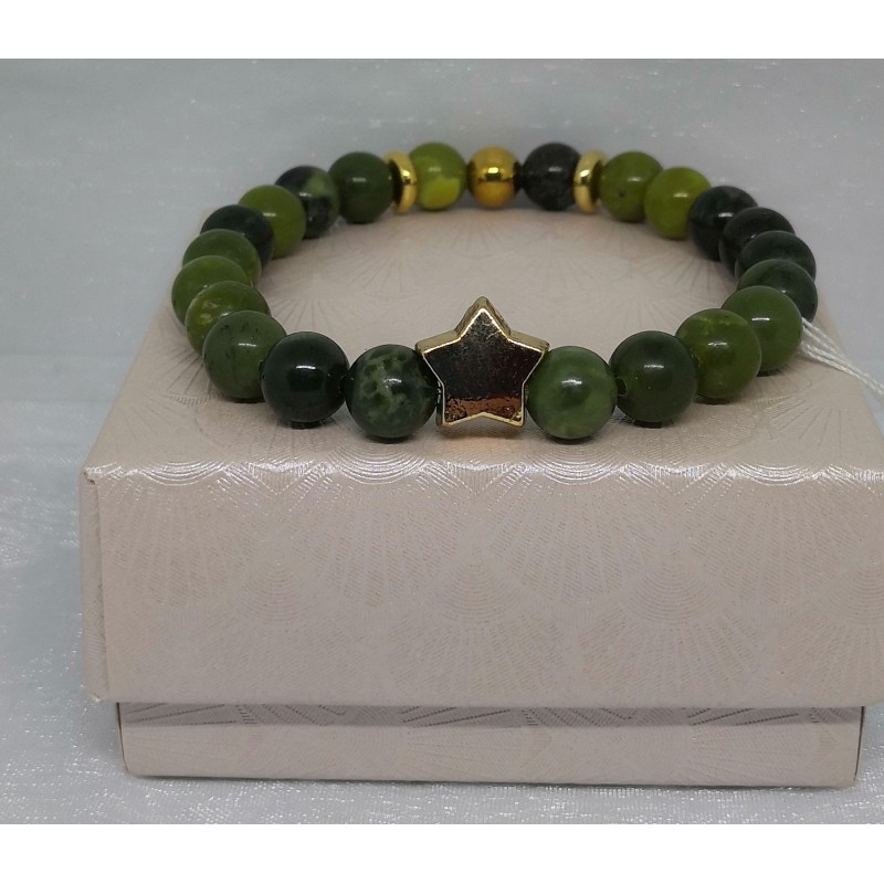 Bracelet / JADE / ETOILE