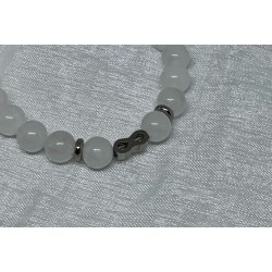 Bracelet / JADE BLANC / INFINI