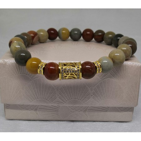 Bracelet / JASPE PICASSO