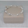 Bracelet / HOWLITE / CRISTAL DE ROCHE