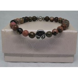 Bracelet / RHODONITE /...