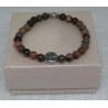Bracelet / RHODONITE / ARBRE DE VIE