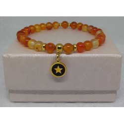 Bracelet / CORNALINE / ETOILE
