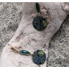 Boucles d'oreilles / FEUILLES / VERT