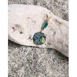 Boucles d'oreilles / FEUILLES / VERT