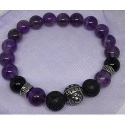 Bracelet / AMETHYSTE / LAVE...
