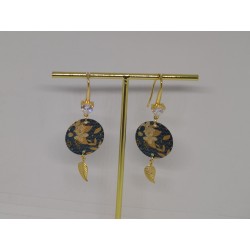 Boucles d'oreilles / FLORAL / PETITE FEUILLE