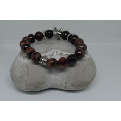 Bracelet HOMME / OEIL DE TAUREAU / LOUP