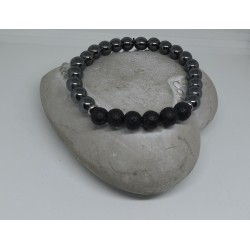 Bracelet / HOMME / HEMATITE...