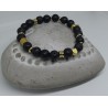 Bracelet / PIERRE DE LAVE /COEUR