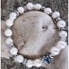 Bracelet / PERLE D'EAU DOUCE / LUNE / ETOILE