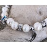 Bracelet / PERLE D'EAU DOUCE / LUNE / ETOILE