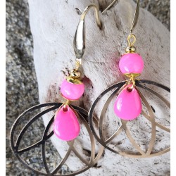 Boucles d'oreilles / ROSE