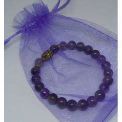 Bracelet / BOUDDHA / AMETHYSTE