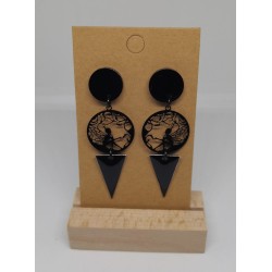 Clou d'oreilles / FEE/ NOIR