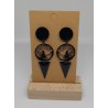 Clou d'oreilles / FEE/ NOIR