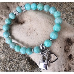 Bracelet / AMAZONITE / COEUR