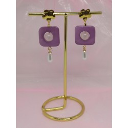 Boucles d'oreilles / QUARTZ...