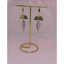 Boucles d'oreille / GOUTTE / ACIER INOXYDABLE