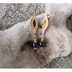 Clou d'oreille/ AMETHYSTE /...
