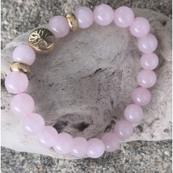 Bracelet /QUARTZ ROSE /...