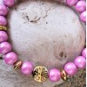 Bracelet / ARRE DE VIE / ROSE NACRE