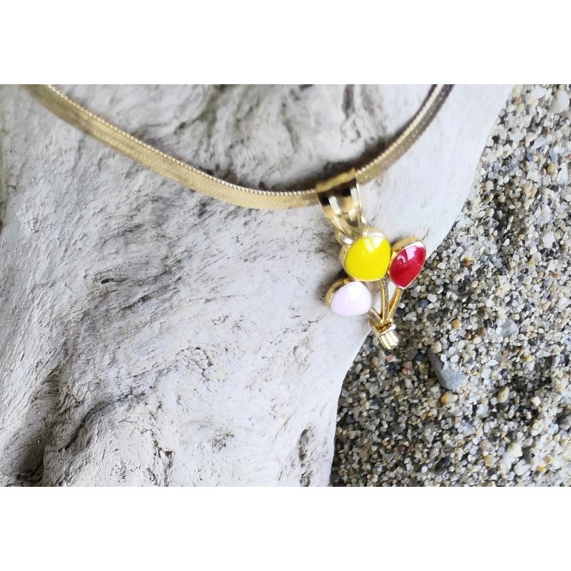 RAS DE COU / ROSE / JAUNE / ROUGE