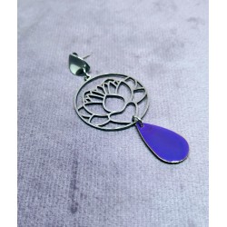 CLOU D'OREILLE / LOTUS / VIOLET