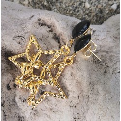Clou / d'oreille / FEE / NOIR