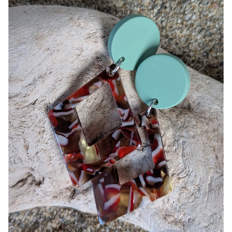 CLOUS D'OREILLES / LOSANGE