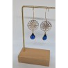 Boucles d'oreilles / ETOILE / GOUTTE BLEUE