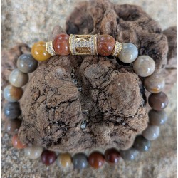 BRACELET / JASPE PICASSO