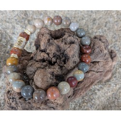 BRACELET / JASPE PICASSO
