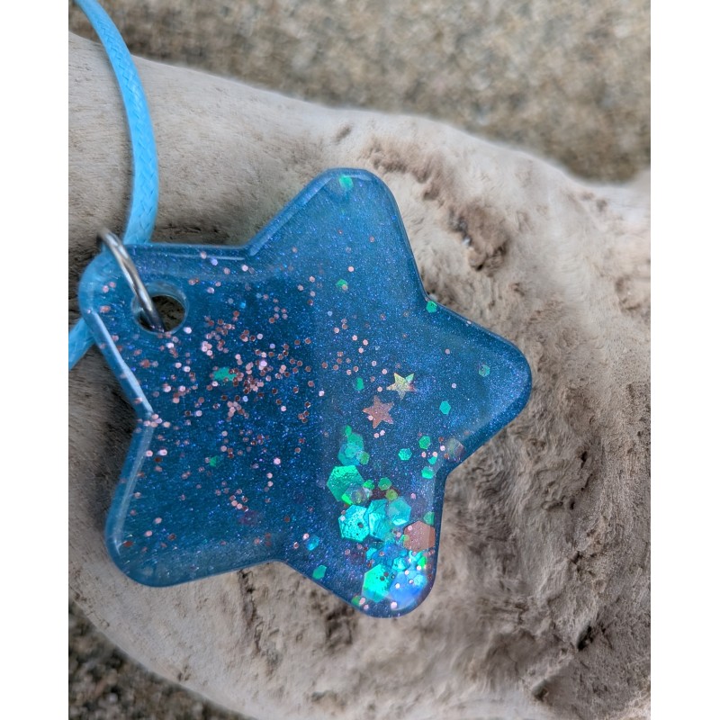 Pendentif / ETOILE/ EPOXY