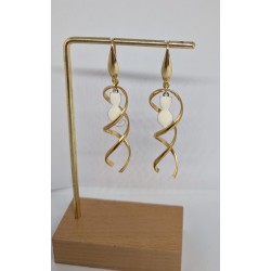 BOUCLES D'OREILLES / CHAT / ACIER INOXYDABLE