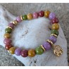 Bracelet / ELEPHANT / COEUR /DORE