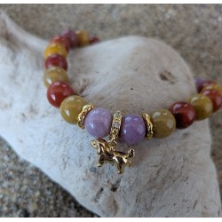 BRACELET / CHIOT / COEUR