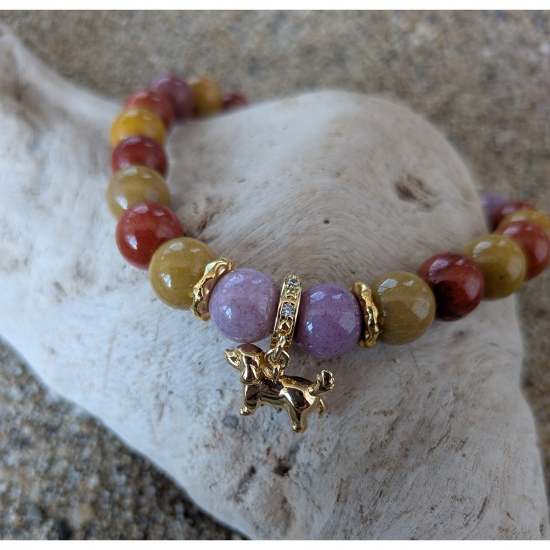 BRACELET / CHIOT / COEUR