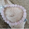 BRACELET / TORTUE / COEUR / ROSE