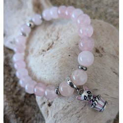 BRACELET / CHIHUAHUA/ ROSE