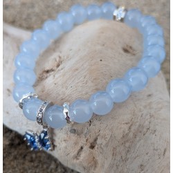BRACELET / PAPILLON / BLEU