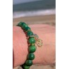 BRACELET/ INFINI / COEUR / ARBRE DE VIE / VERT