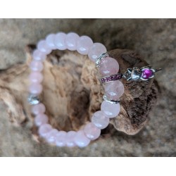 BRACELET / CHAT / ROSE